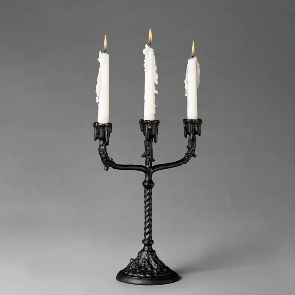 Macabre-Labra Dripping Candelabra - John Derian for Target, Halloween 2024